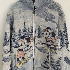 Disney MickeyMouse and Donald Duck Men's Tapestry Jacket